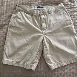 Polo by Ralph Lauren Men's Cream Shorts vintage